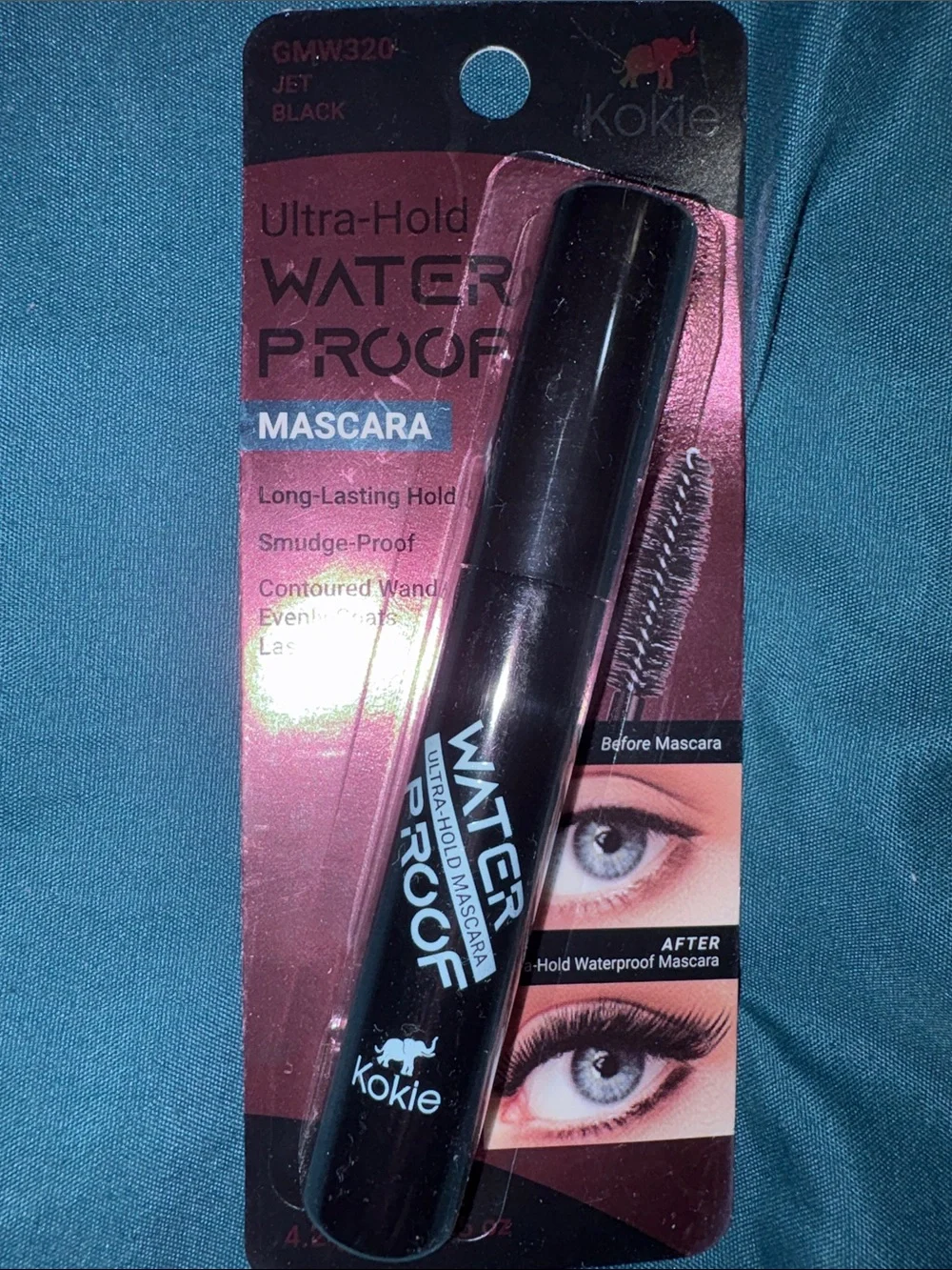 FREE Bag - Kokie Makeup Bundle — Mascara, Lip Stain, Eyeliner, Setting Powders